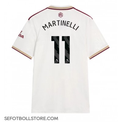 Arsenal Gabriel Martinelli #11 Replika Tredje Tröja 2025-26 Kortärmad Arsenal Gabriel Martinelli #11 Replika Tredje Tröja 2025-26 Kortärmad